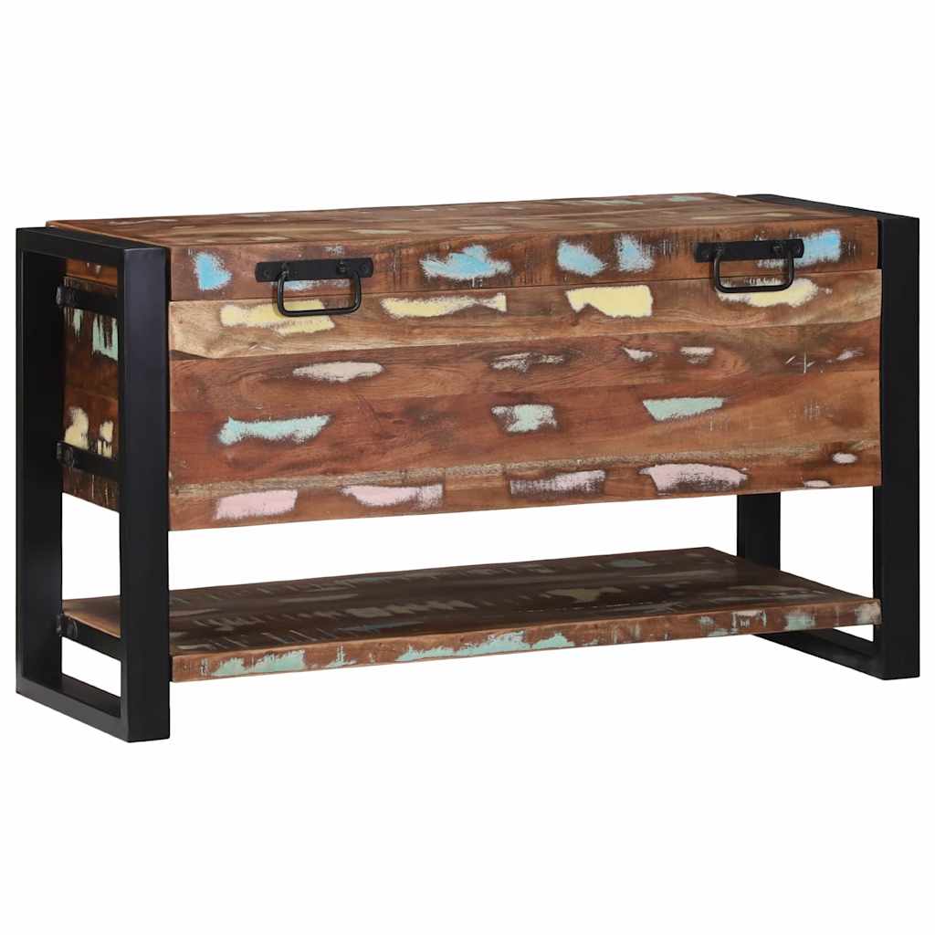 Boîte de Rangement Multicolore Bois massif de récupération - XIOS