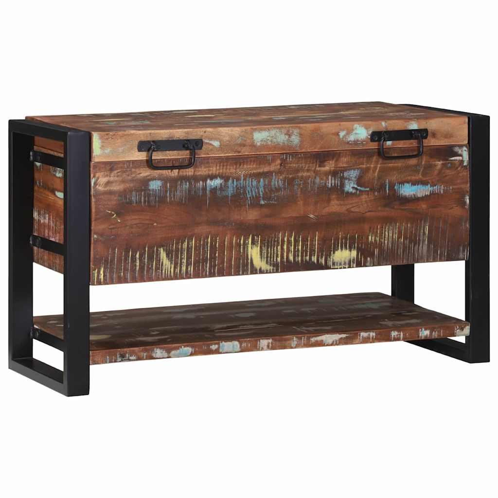Boîte de Rangement Multicolore Bois massif de récupération - XIOS
