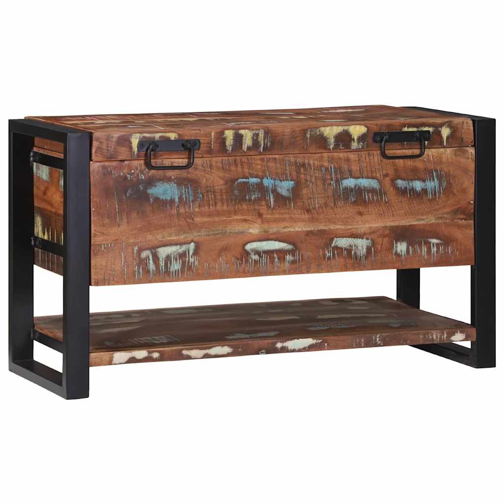 Boîte de Rangement Multicolore Bois massif de récupération - XIOS