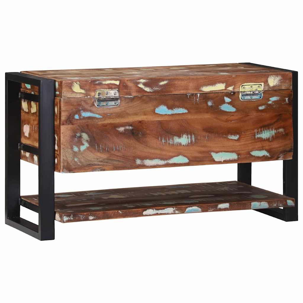 Boîte de Rangement Multicolore Bois massif de récupération - XIOS