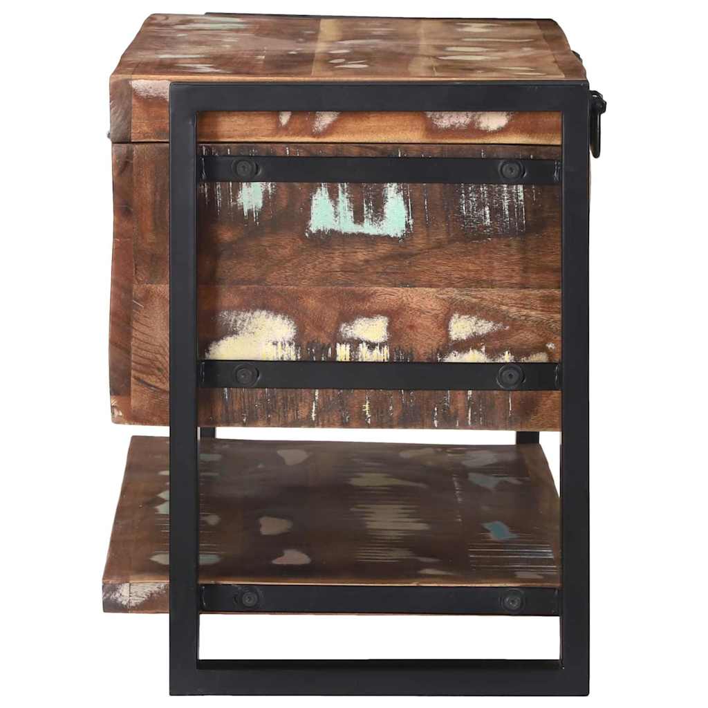 Boîte de Rangement Multicolore Bois massif de récupération - XIOS