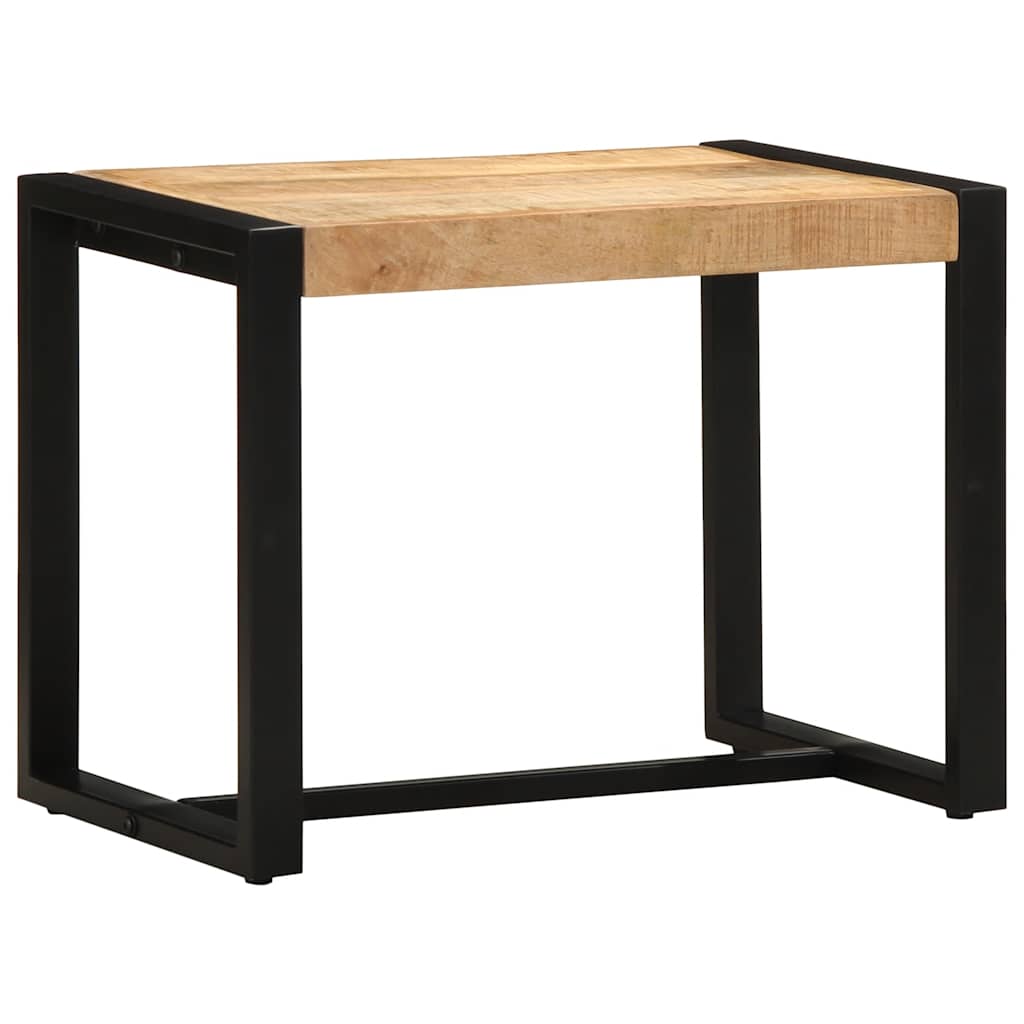 Banc 60x35x45 cm bois massif de manguier - XIOS