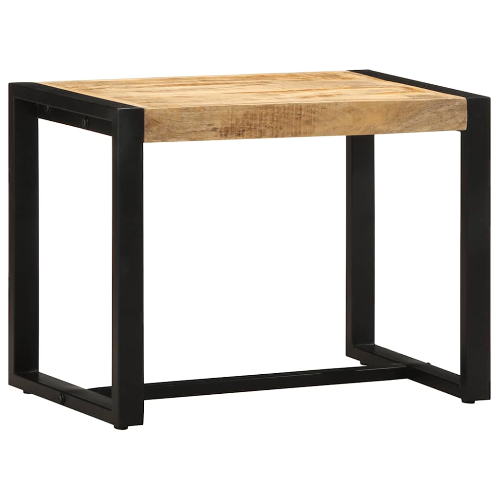 Banc 60x35x45 cm bois massif de manguier - XIOS