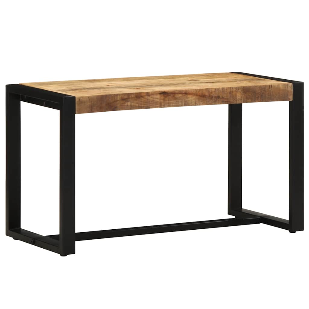 Banc 80x35x45 cm bois massif de manguier - XIOS
