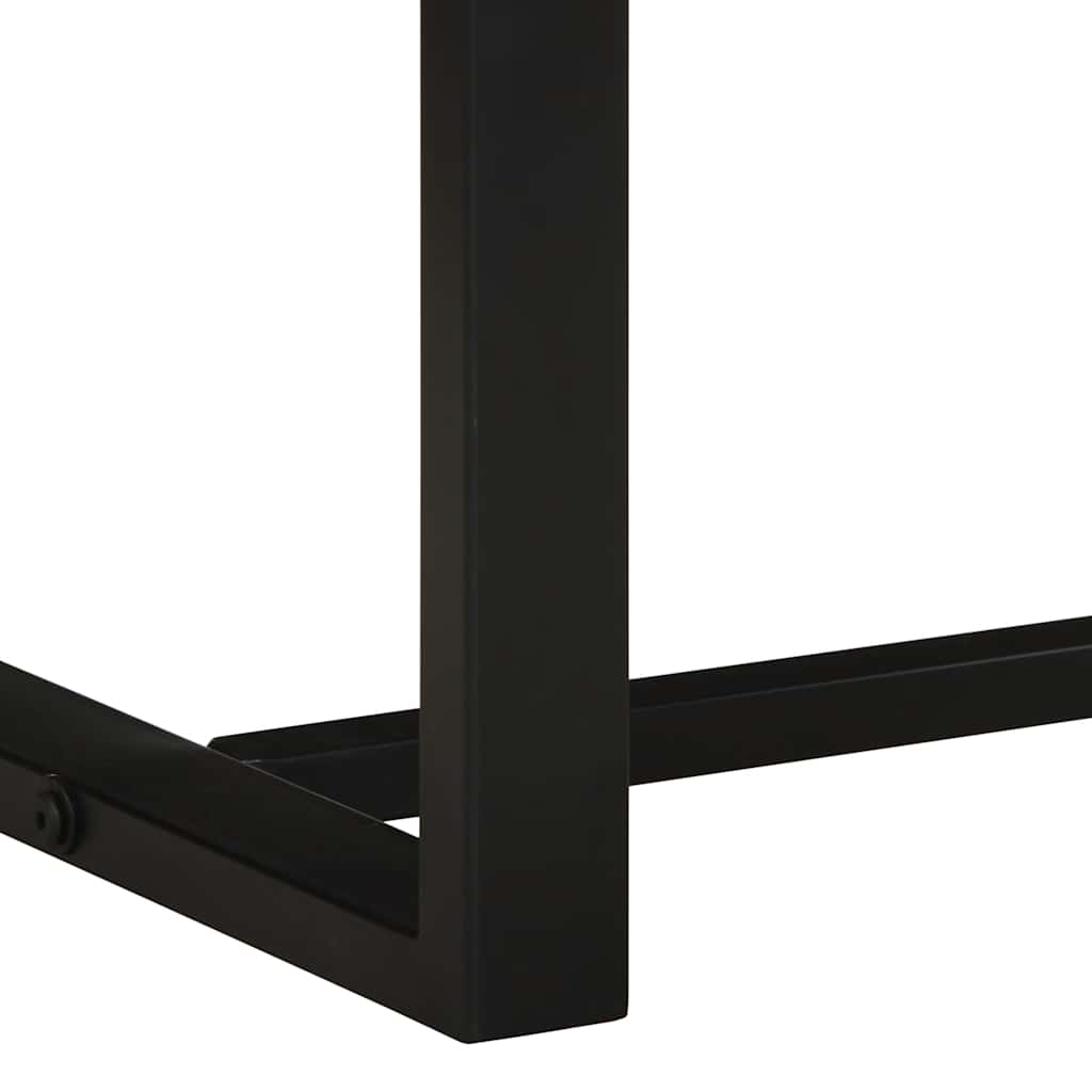 Banc 80x35x45 cm bois massif de manguier - XIOS