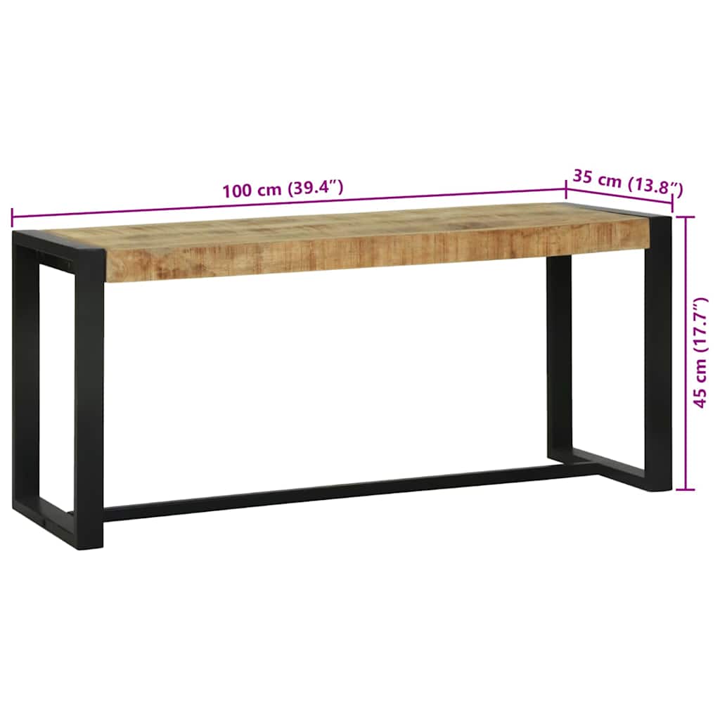 banc Bois de mangue massif - XIOS
