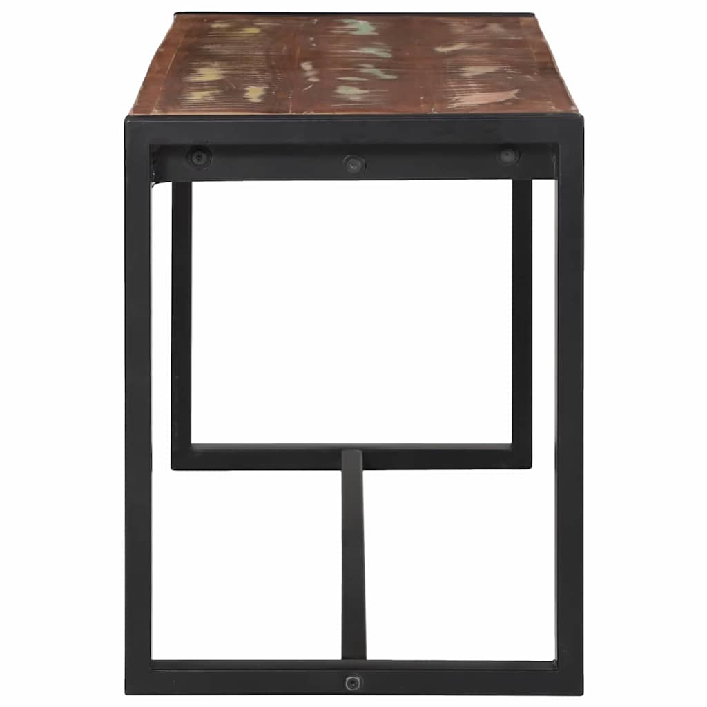 Banc Multicolore 100 x 35 x 45 cm Bois massif de récupération - XIOS