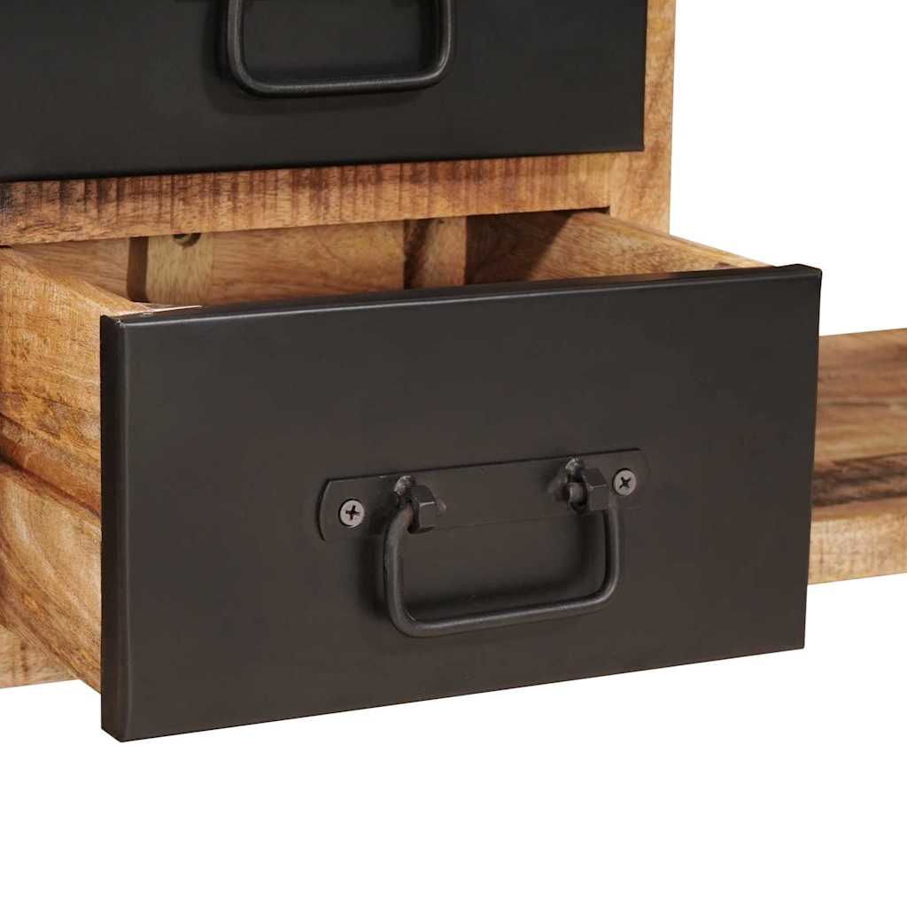 Banc de Rangement avec tiroir Marron Bois de manguier massif - XIOS