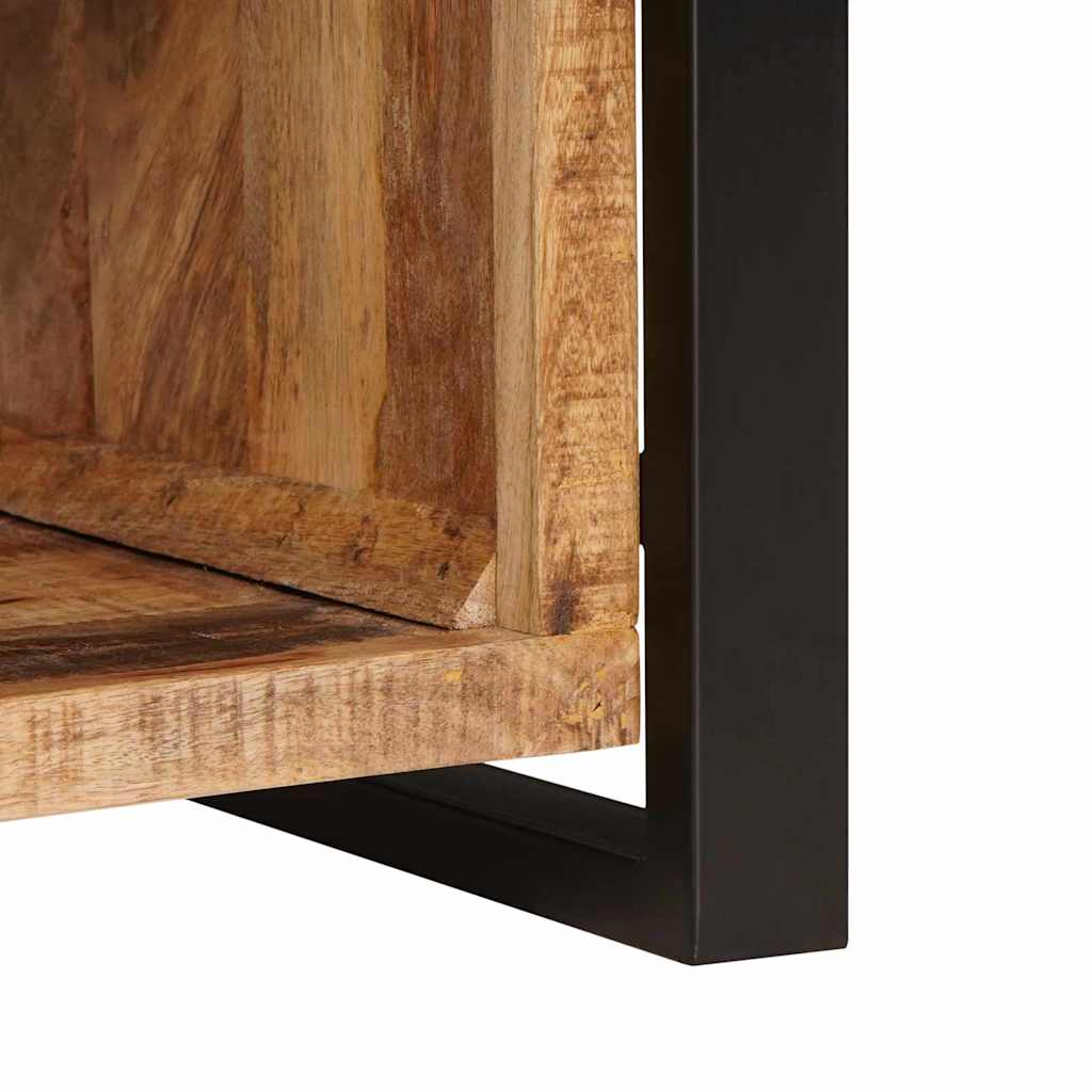 Banc de Rangement avec tiroir Marron Bois de manguier massif - XIOS