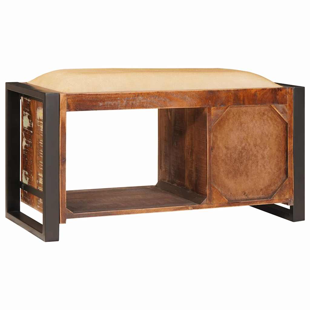 Banc de Rangement Multicolore Bois massif de récupération - XIOS