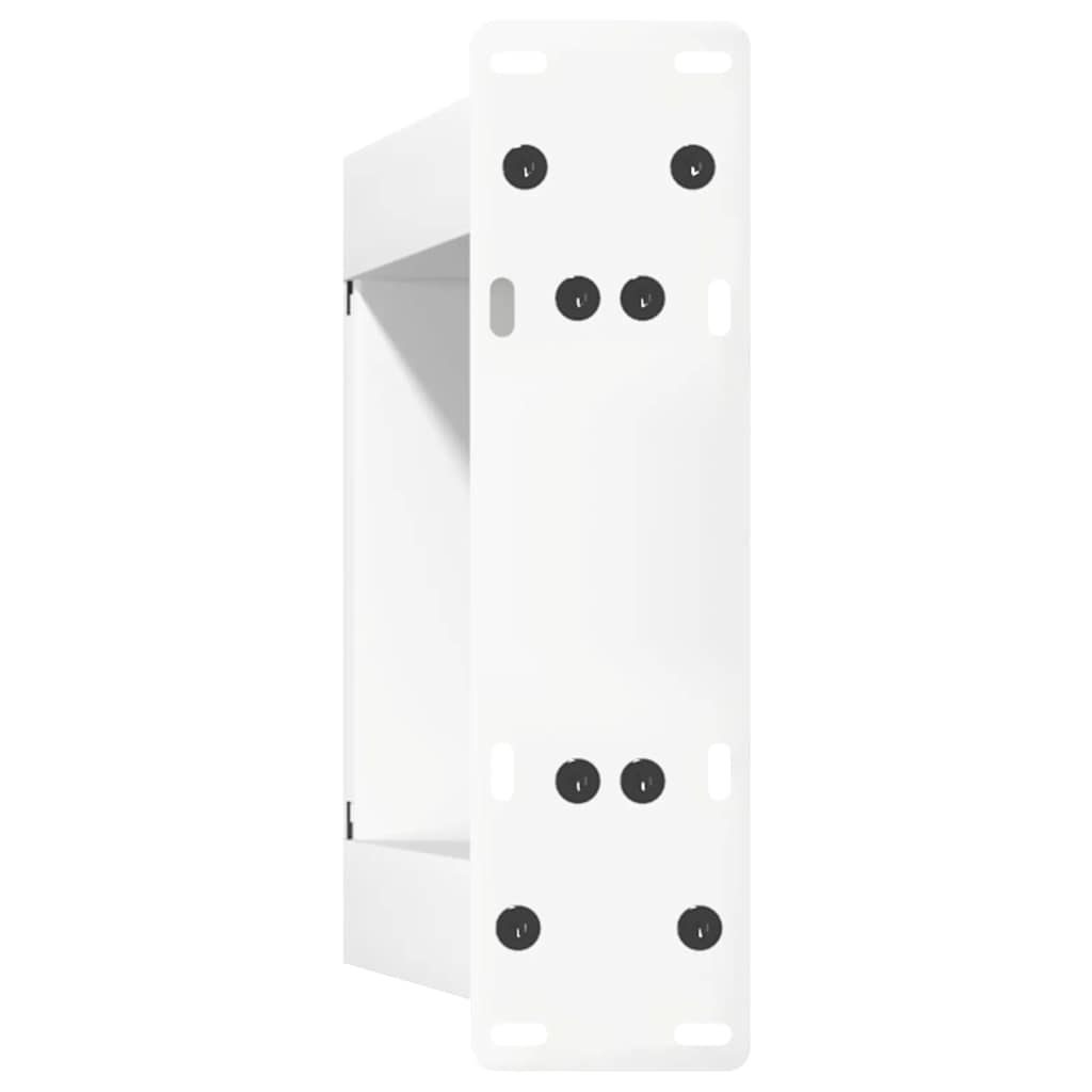 Pieds de table basse en U 2 pièces Blanc 30 x (30-31) cm Acier - XIOS