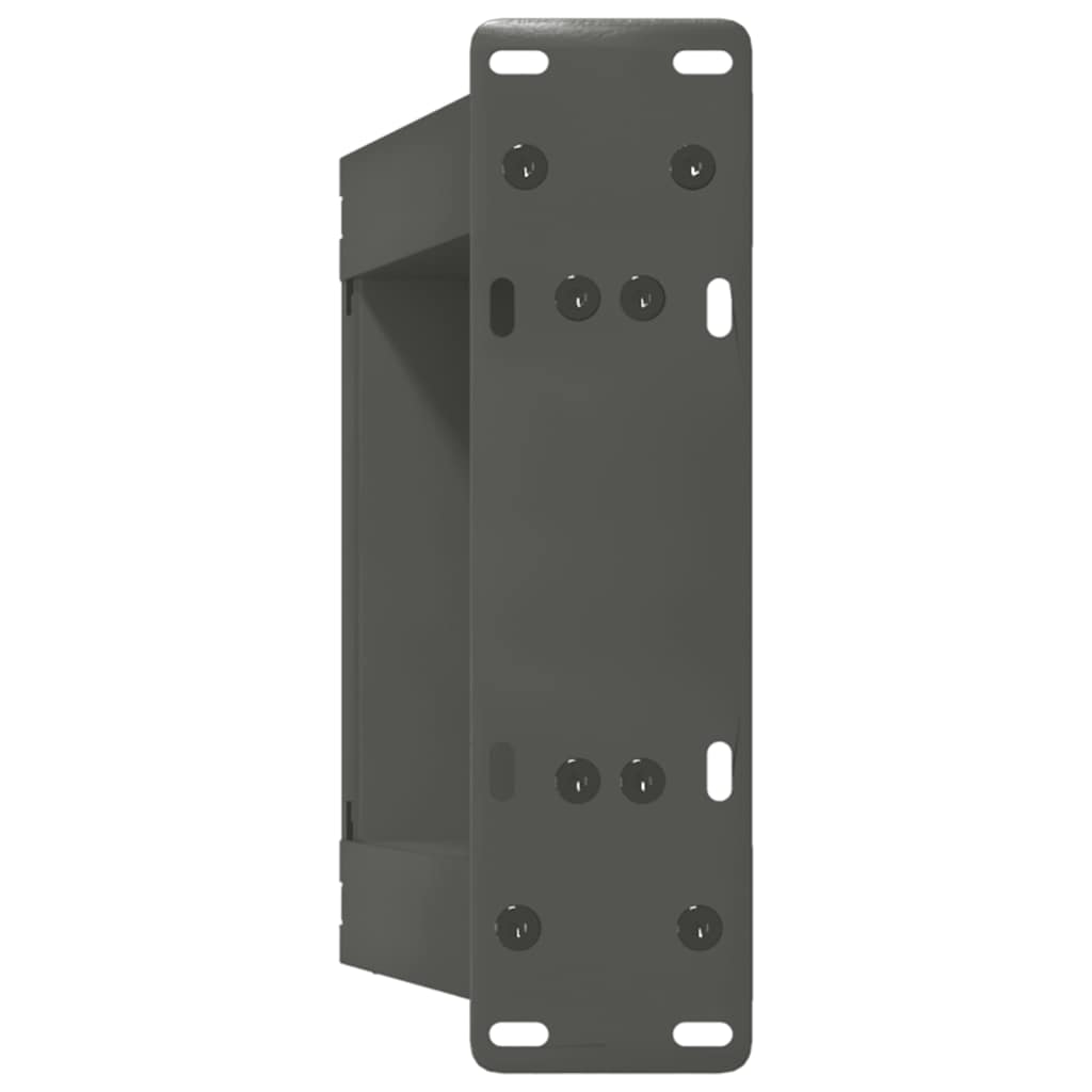 Pieds de table basse en U 2 pièces Anthracite 30 x (30-31) cm Acier - XIOS