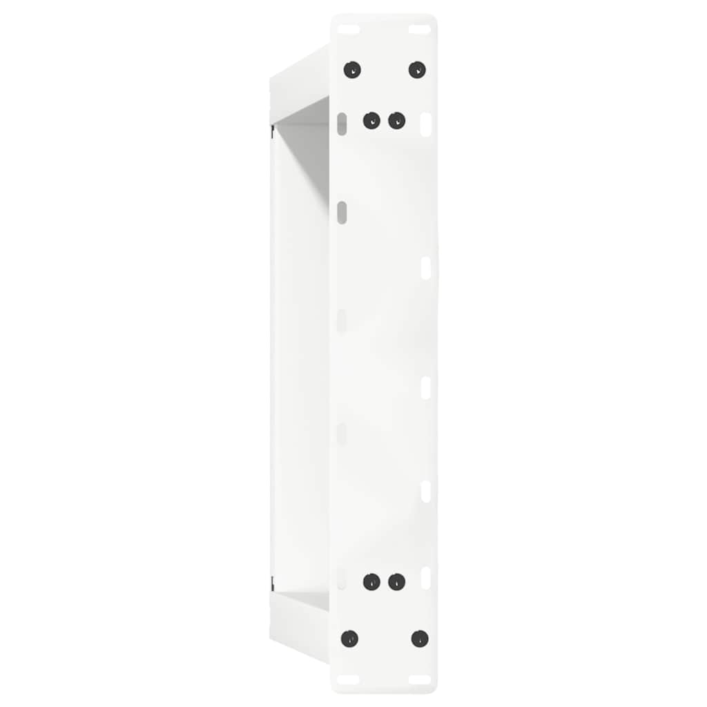 Pieds de table basse en U 2 pièces Blanc 40 x (30-31) cm Acier - XIOS