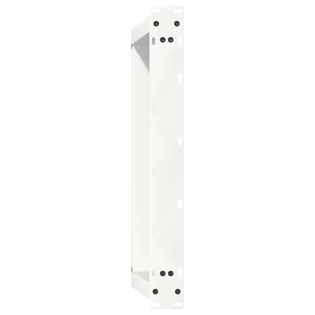 Pieds de table basse en U 2 pièces Blanc 70 x (30-31) cm Acier - XIOS