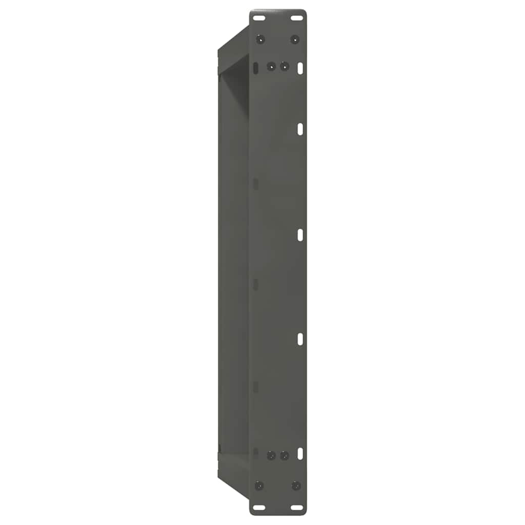 Pieds de table basse en U 2 pièces Anthracite 70 x (30-31) cm Acier - XIOS