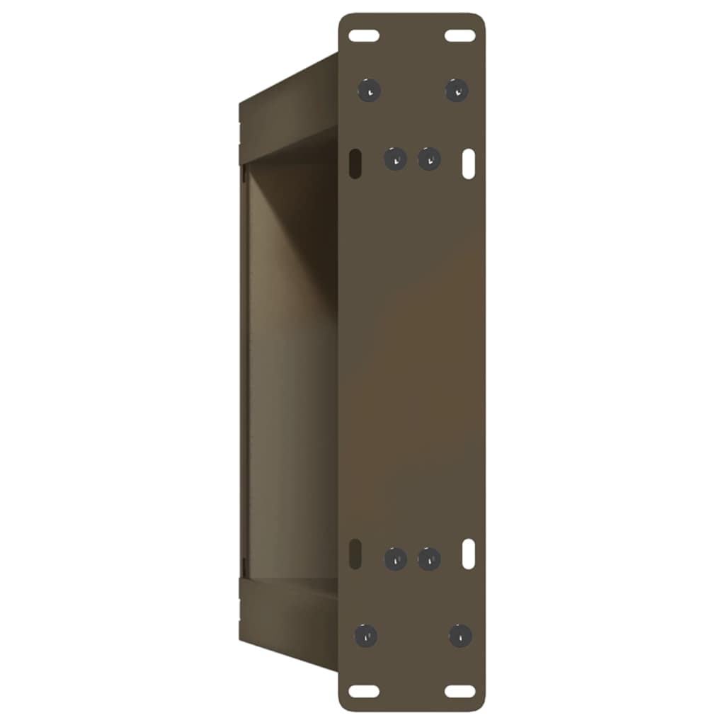 Pieds de table basse en U 2 pièces Acier naturel 28 x (42-43) cm Acier - XIOS