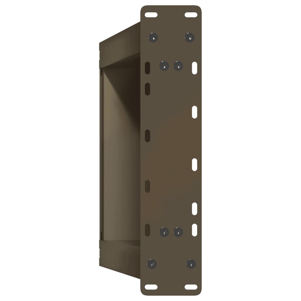 Pieds de table basse en U 2 pièces Acier naturel 38 x (42-43) cm Acier - XIOS