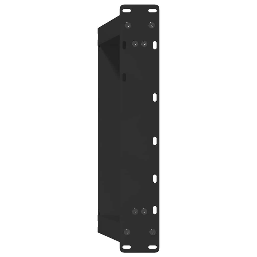 Pieds de table basse en U, 2 pièces, noir, 50 x (42-43) cm, acier - XIOS