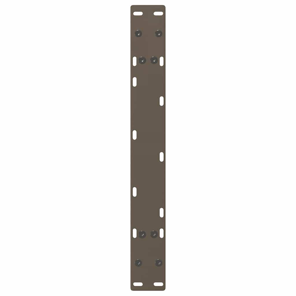 Pieds de table basse en forme de A, 2 pièces, 70 x (30-31) cm, acier - XIOS