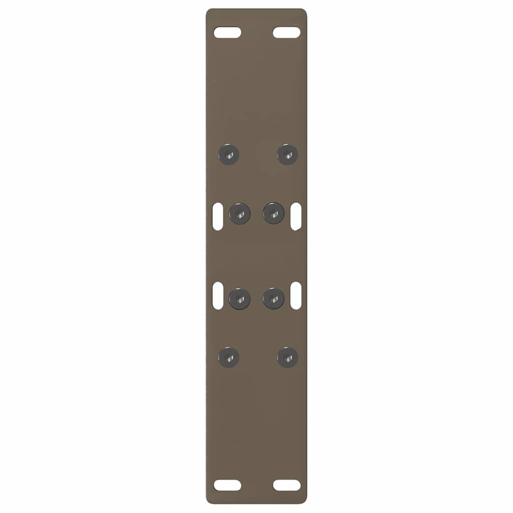 Pieds de table basse en forme de A, 2 pièces, 50 x (42-43) cm, acier - XIOS