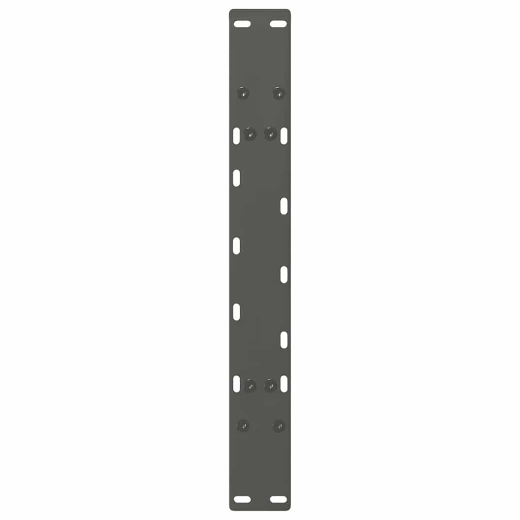 Pieds de table basse en forme de A 2 pièces Anthracite 60 x (42-43) cm Acier - XIOS