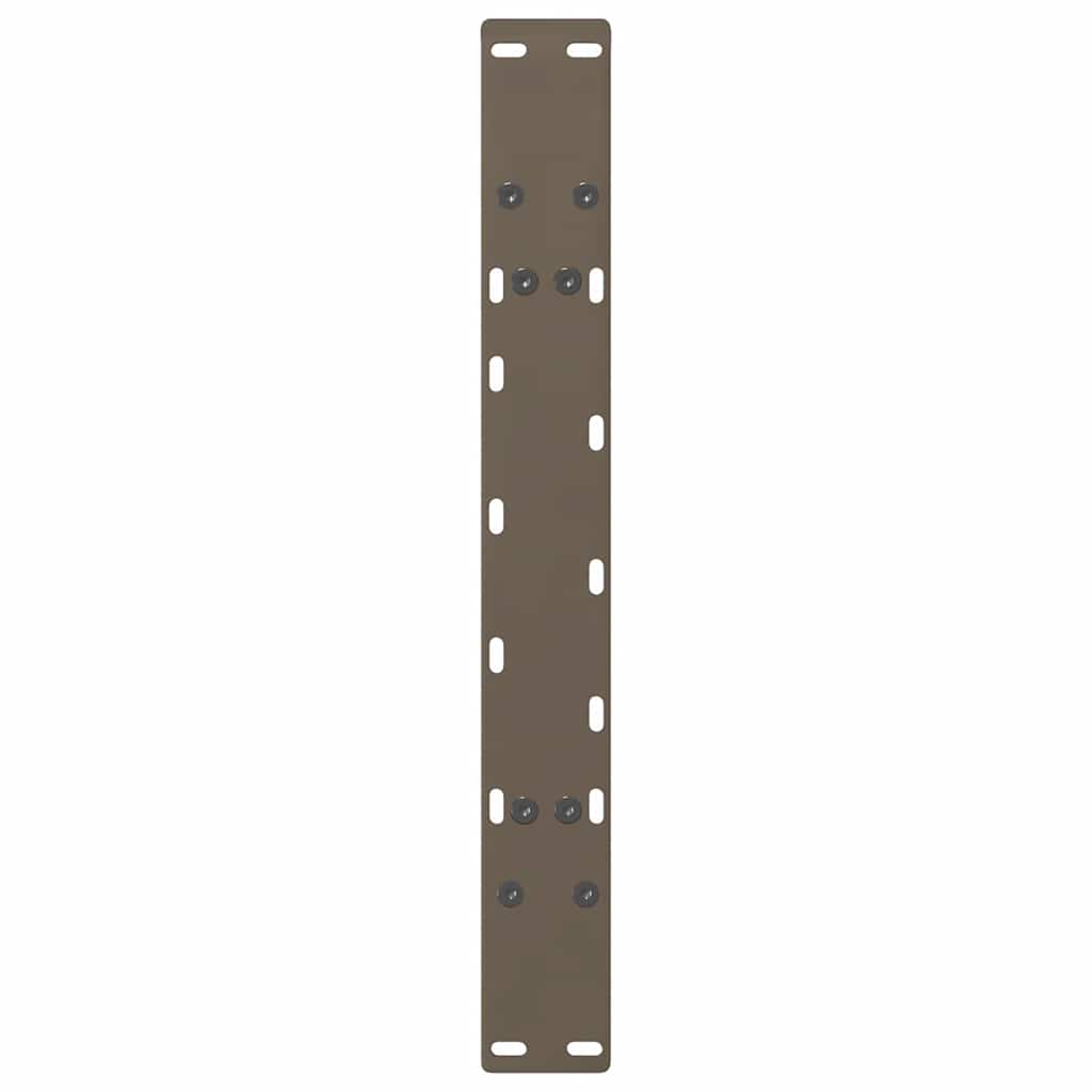 Pieds de table basse en forme de A, 2 pièces, 70 x (42-43) cm, acier - XIOS