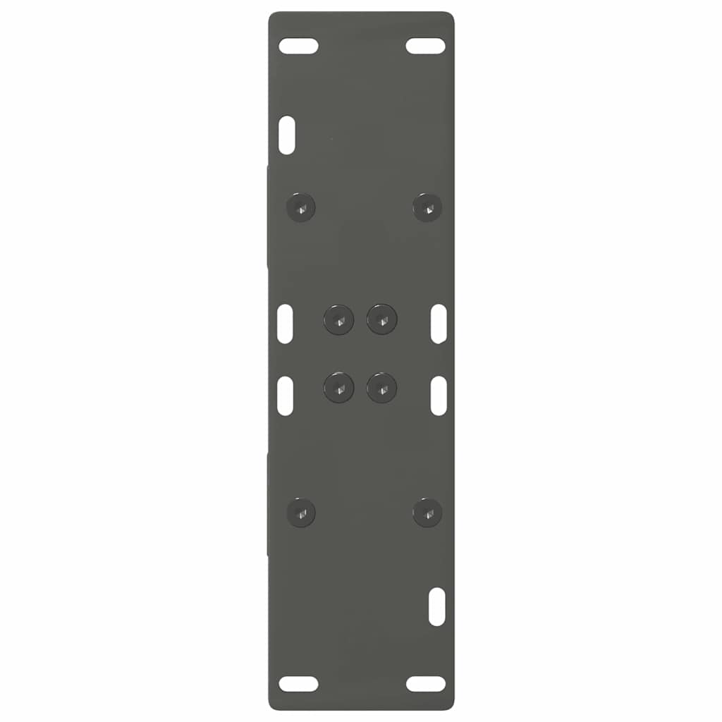 Pieds de table à manger en forme de A 2 pièces Anthracite 50 x (72-73) cm Acier - XIOS