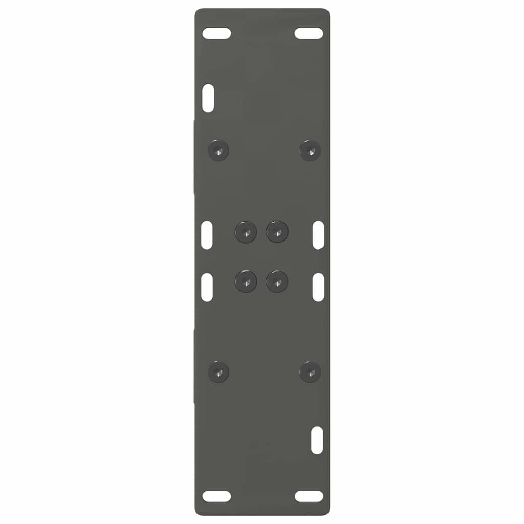 Pieds de table à manger en forme de A 2 pièces Anthracite 60 x (72-73) cm Acier - XIOS