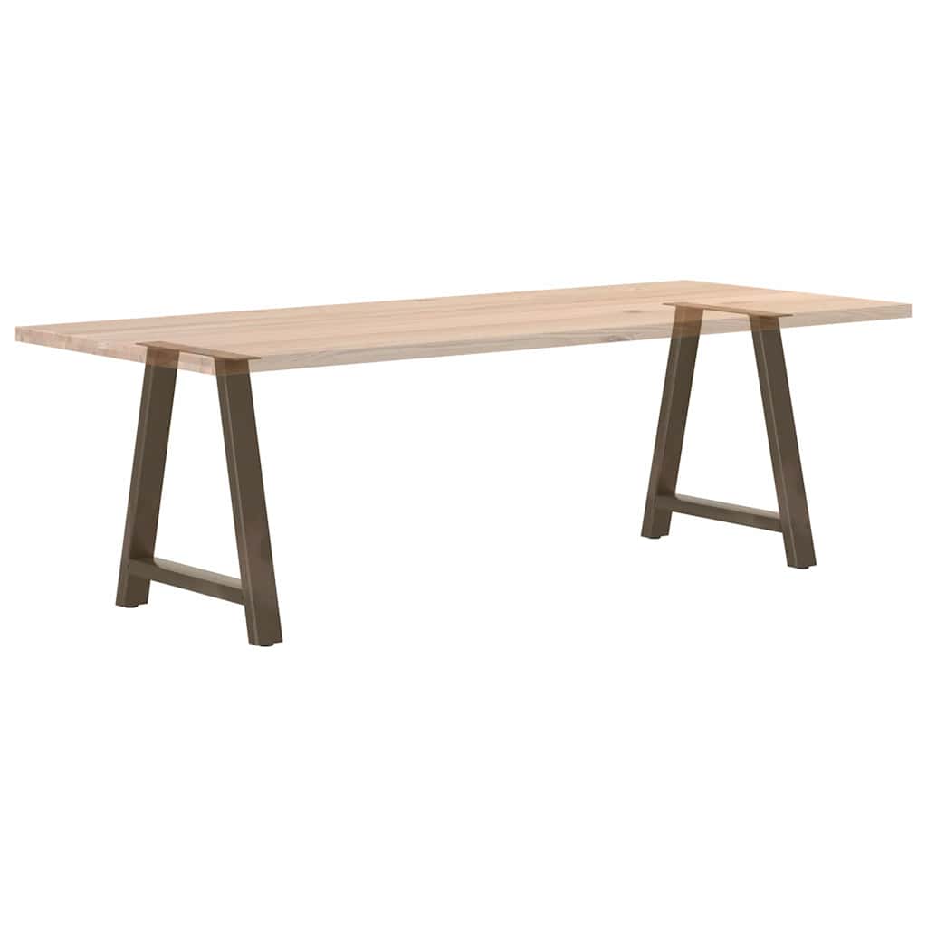 Pieds de table à manger en forme de A, 2 pièces, 70 x (72-73) cm, acier - XIOS