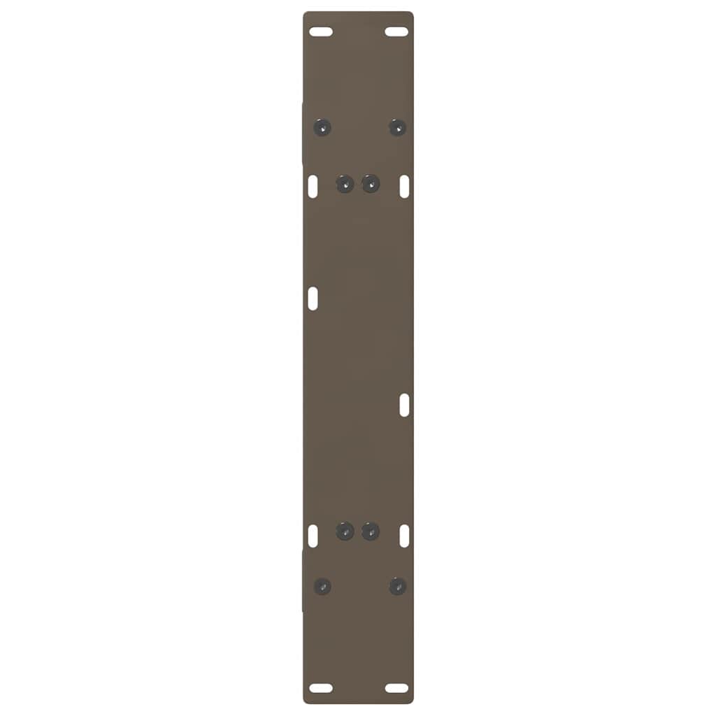 Pieds de table à manger en forme de A, 2 pièces, 80 x (72-73) cm, acier - XIOS