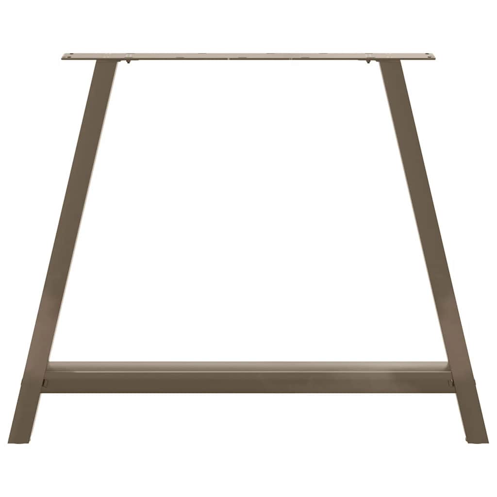Pieds de table à manger en forme de A 2 pièces 90 x (72-73) cm Acier - XIOS