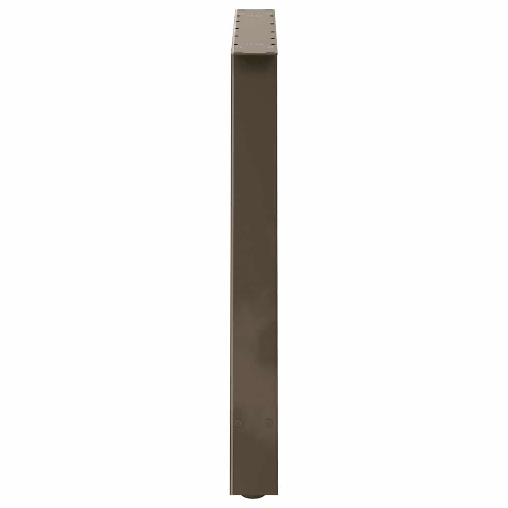 Pieds de table à manger en forme de A 2 pièces 90 x (72-73) cm Acier - XIOS
