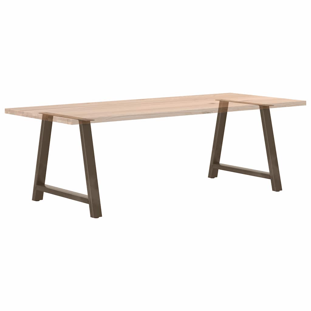 Pieds de table à manger en forme de A 2 pièces 90 x (72-73) cm Acier - XIOS