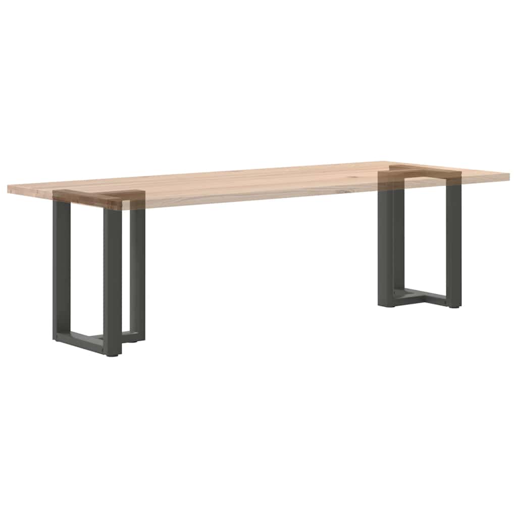 Pieds de table à manger en T 2 pièces Anthracite 60 x 35 x (72-73) cm Acier - XIOS