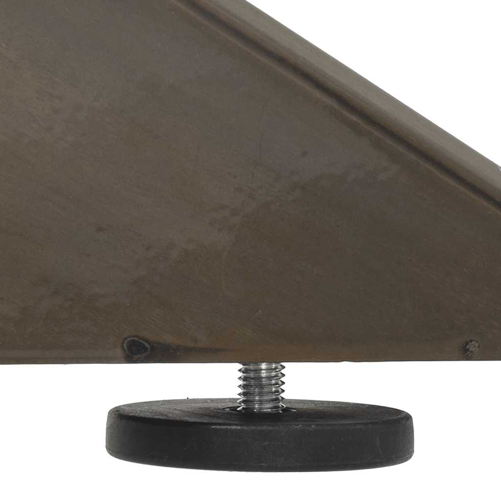 Pied de table basse en forme d'araignée noir 98 x 58 x (42-43) cm en acier - XIOS