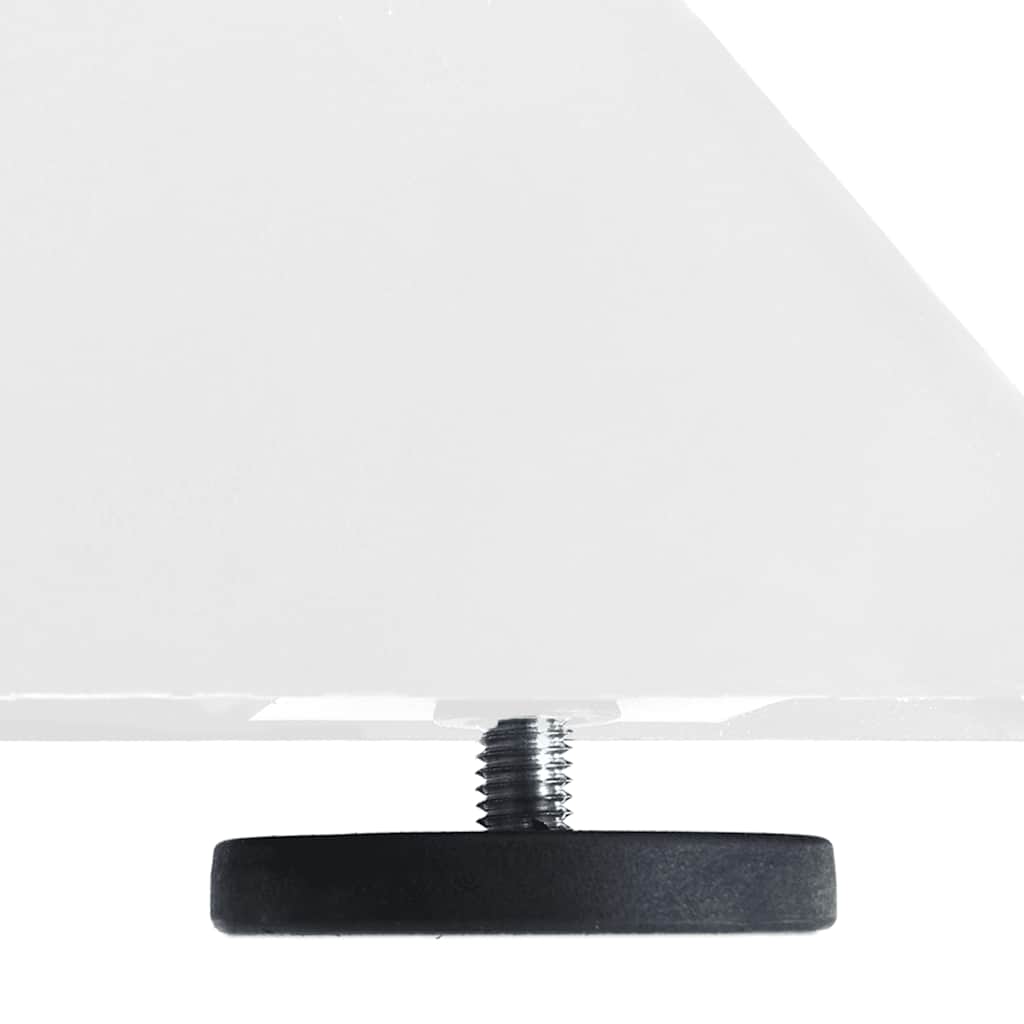 Pied de table à manger en forme d'araignée, blanc, 150 x 78 x (72-73) cm, acier - XIOS