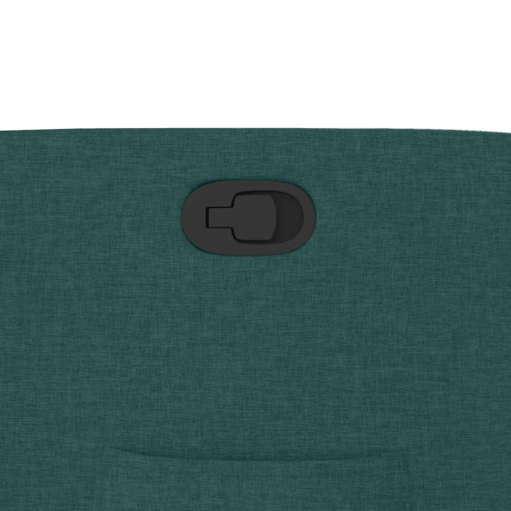 Fauteuil inclinable Vert foncé Tissu - XIOS