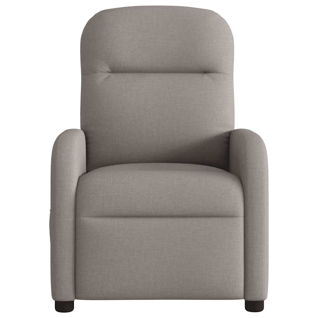 Fauteuil de massage inclinable Taupe Tissu - XIOS
