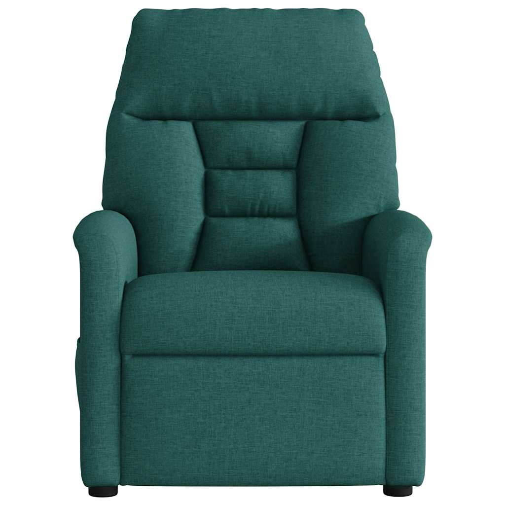 Fauteuil inclinable Vert foncé Tissu - XIOS