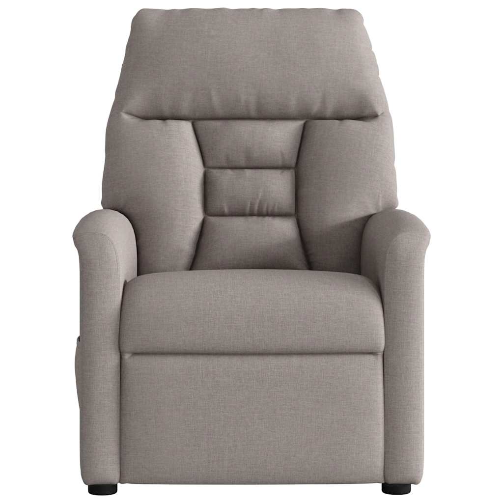 Fauteuil inclinable Taupe Tissu - XIOS