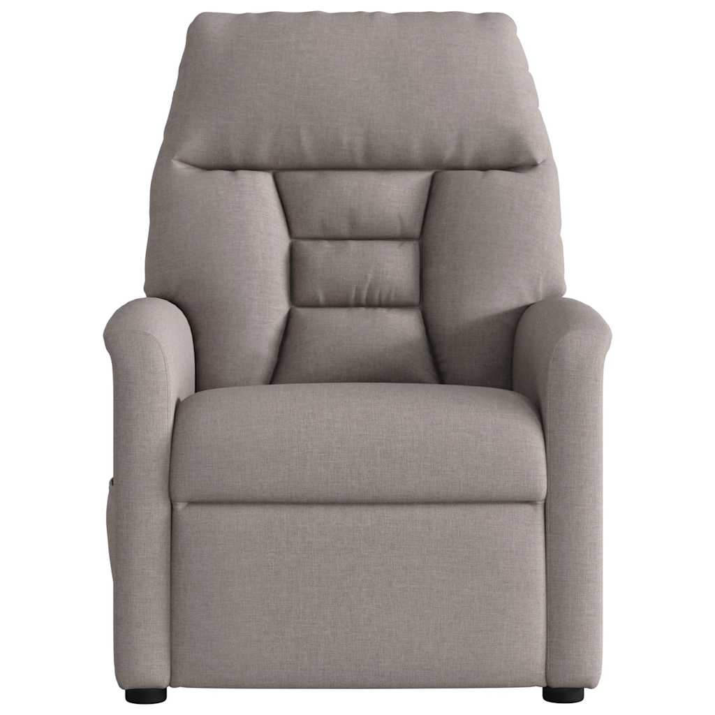 Fauteuil de massage inclinable Taupe Tissu - XIOS