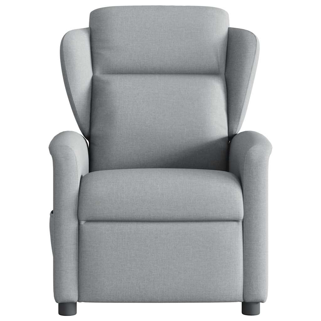 Fauteuil inclinable Gris clair Tissu - XIOS