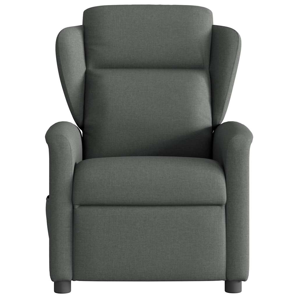 Fauteuil inclinable Gris foncé Tissu - XIOS