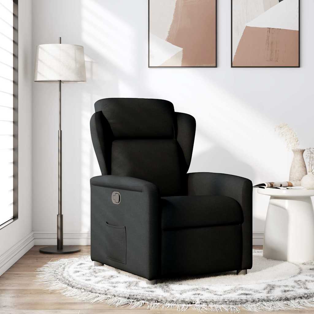 Fauteuil inclinable Noir Tissu - XIOS