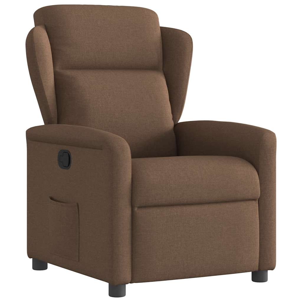 Fauteuil inclinable Marron Tissu - XIOS