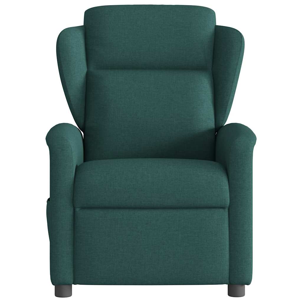 Fauteuil inclinable Vert foncé Tissu - XIOS