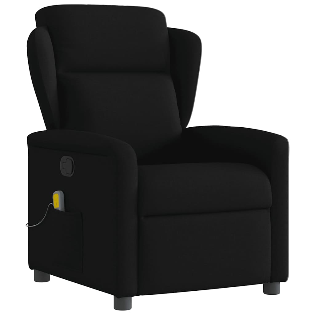 Fauteuil de massage inclinable Noir Tissu - XIOS