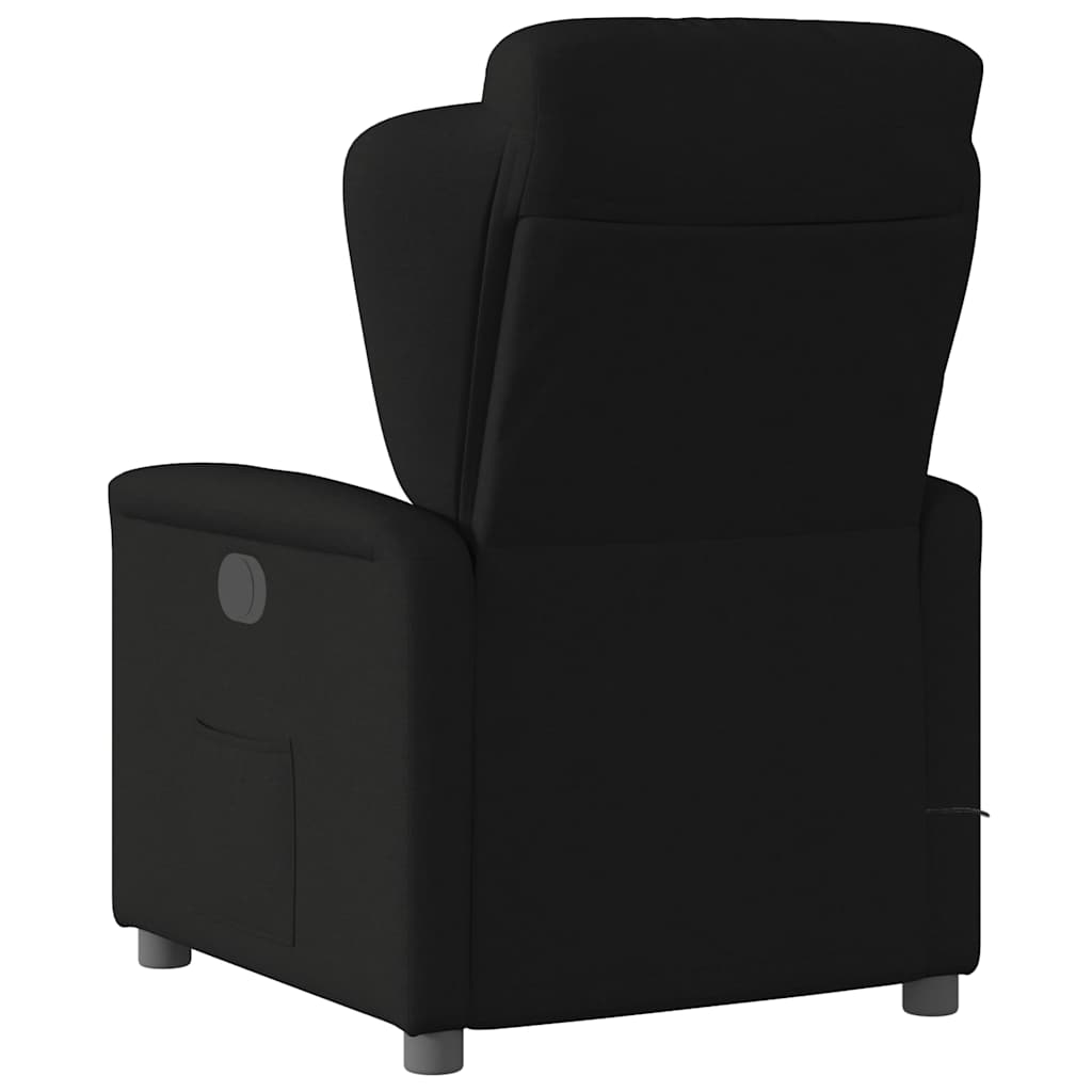 Fauteuil de massage inclinable Noir Tissu - XIOS