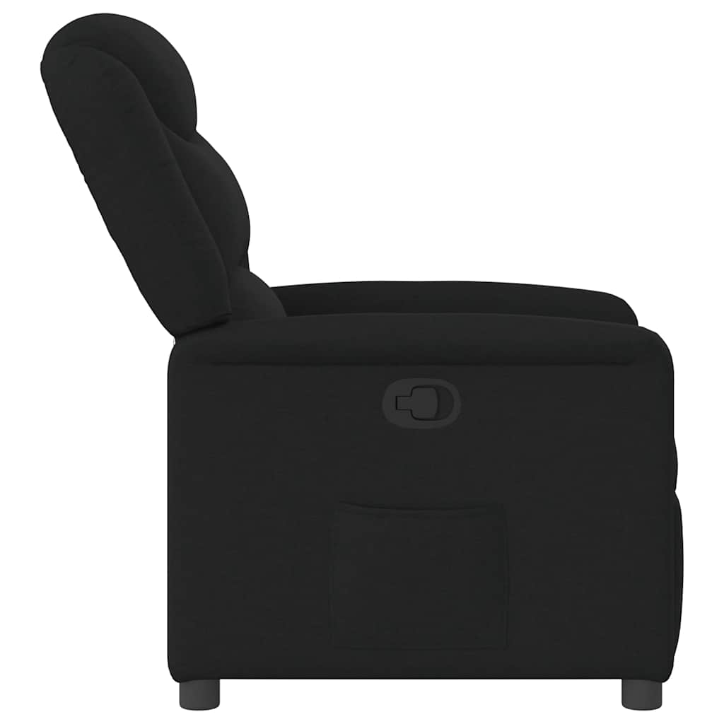 Fauteuil inclinable Noir Tissu - XIOS