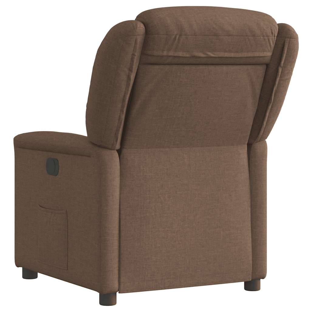 Fauteuil inclinable Marron Tissu - XIOS